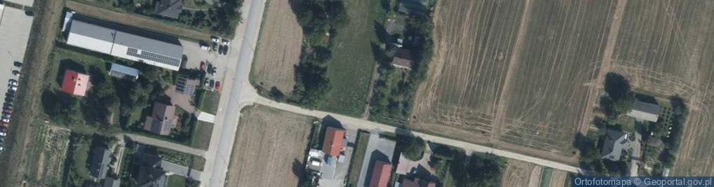 Zdjęcie satelitarne Poprzeczna ul.