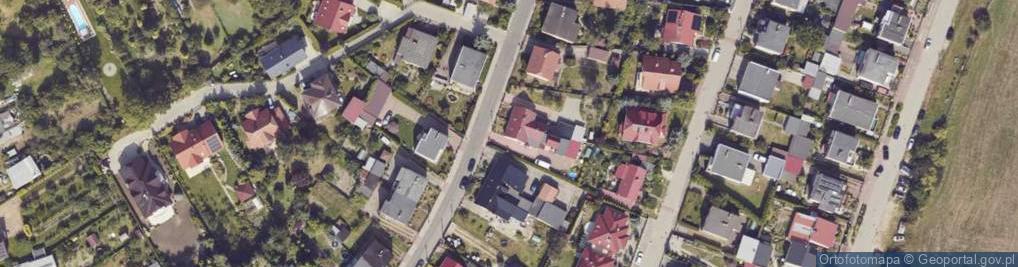 Zdjęcie satelitarne Poprzeczna ul.