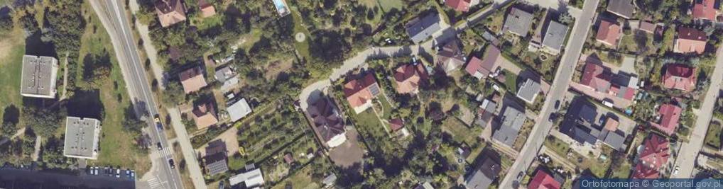 Zdjęcie satelitarne Poprzeczna ul.