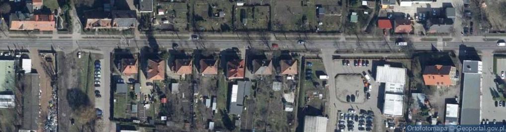 Zdjęcie satelitarne Poznańska ul.
