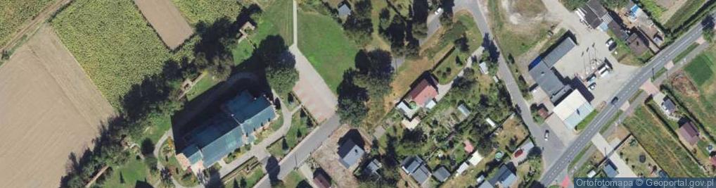 Zdjęcie satelitarne Polskiego Czerwonego Krzyża ul.