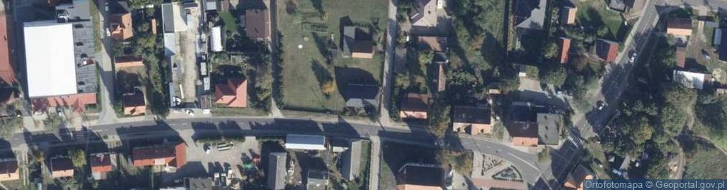 Zdjęcie satelitarne Poprzeczna ul.