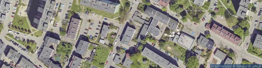 Zdjęcie satelitarne Pocztowa ul.