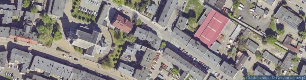 Zdjęcie satelitarne Pocztowa ul.