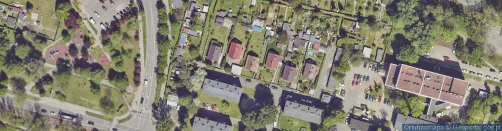 Zdjęcie satelitarne Podhalańska ul.