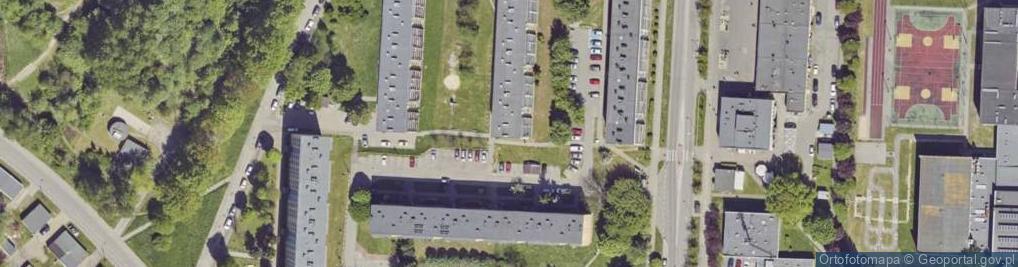 Zdjęcie satelitarne Powstańców Śląskich ul.