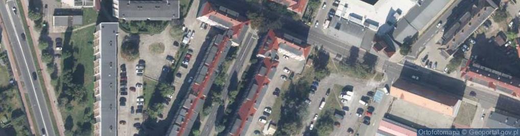Zdjęcie satelitarne Poznańska ul.