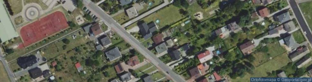 Zdjęcie satelitarne Powstańców Śląskich ul.