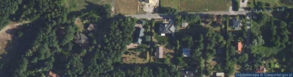 Zdjęcie satelitarne Pontonierska ul.