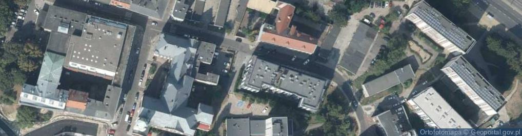 Zdjęcie satelitarne Podgórna ul.