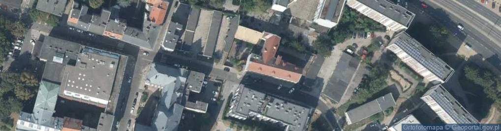Zdjęcie satelitarne Podgórna ul.