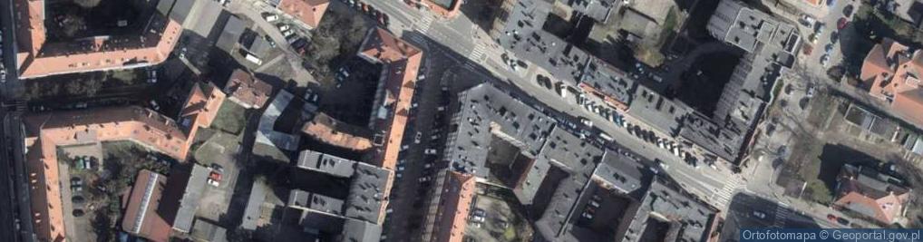 Zdjęcie satelitarne Pocztowa ul.