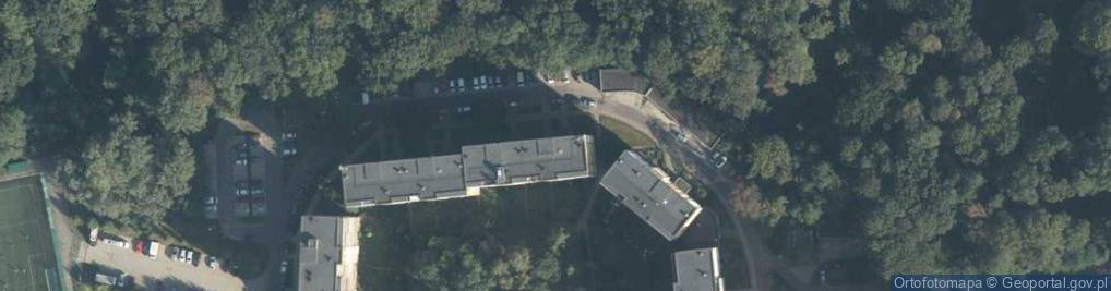 Zdjęcie satelitarne Pomarańczowa ul.