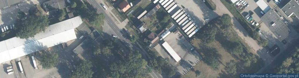 Zdjęcie satelitarne Pomorska ul.