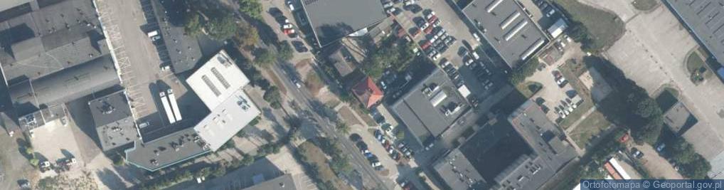 Zdjęcie satelitarne Pomorska ul.
