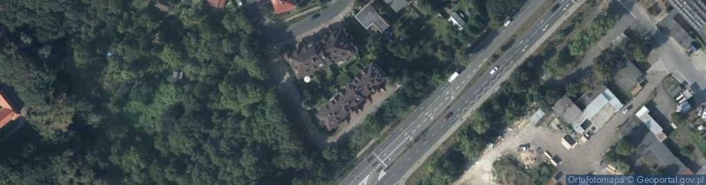 Zdjęcie satelitarne Pochyła ul.