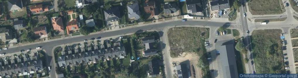 Zdjęcie satelitarne Powrotna ul.