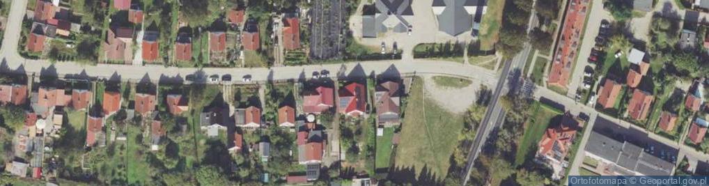 Zdjęcie satelitarne Pomorska ul.