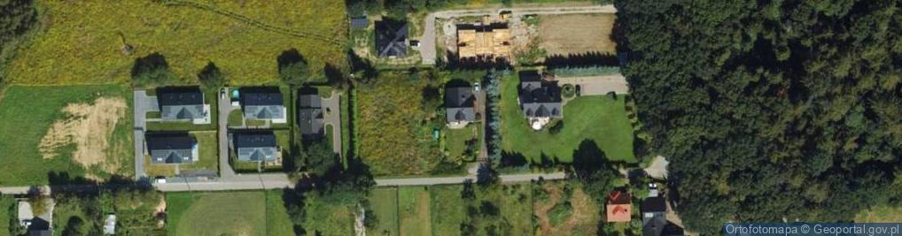 Zdjęcie satelitarne Pod Dębami ul.