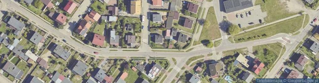 Zdjęcie satelitarne Powstańców Warszawy ul.