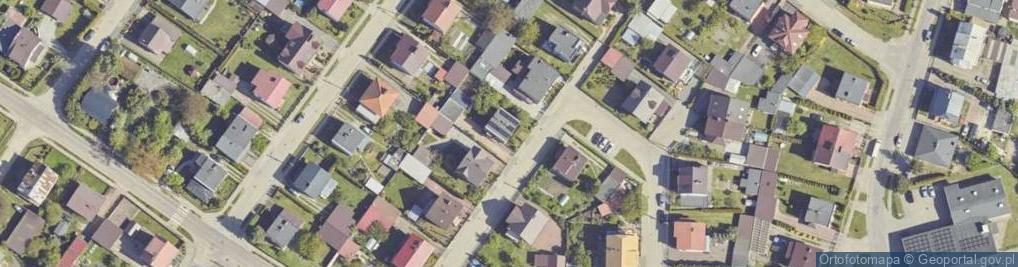 Zdjęcie satelitarne Powstańców Warszawy ul.