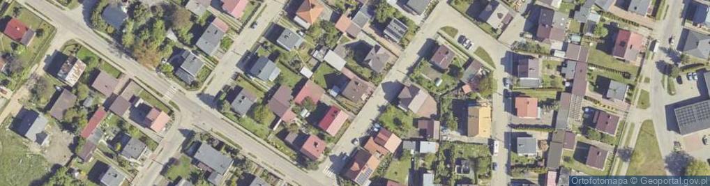 Zdjęcie satelitarne Powstańców Warszawy ul.