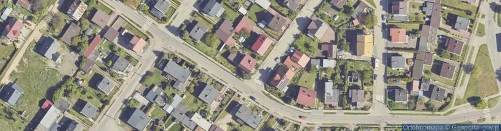 Zdjęcie satelitarne Powstańców Warszawy ul.