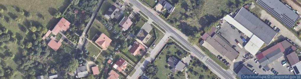 Zdjęcie satelitarne Podzamcze ul.