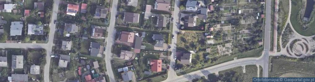 Zdjęcie satelitarne Powstania Styczniowego ul.