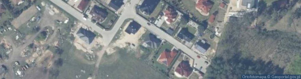 Zdjęcie satelitarne Pod Lasem ul.