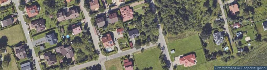 Zdjęcie satelitarne Podzamcze ul.