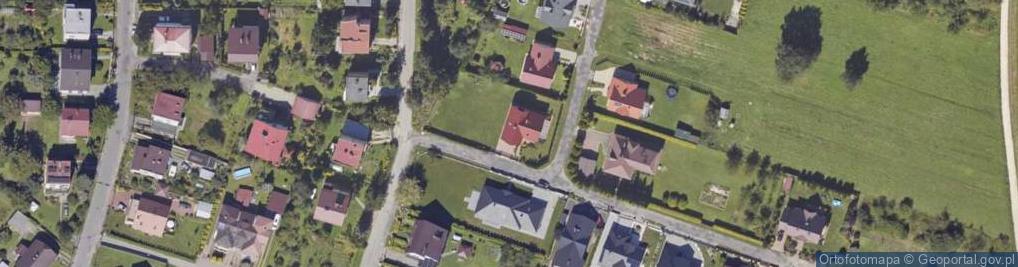 Zdjęcie satelitarne Polskiego Października ul.