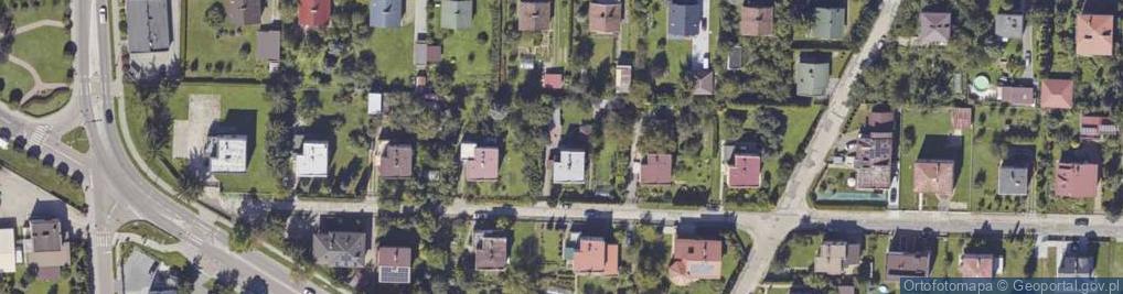 Zdjęcie satelitarne Powstańców Styczniowych ul.