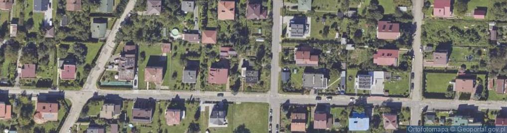 Zdjęcie satelitarne Powstańców Styczniowych ul.