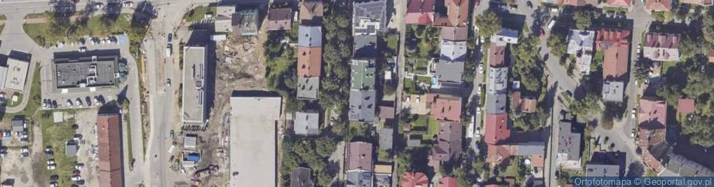 Zdjęcie satelitarne Powstańców Warszawy ul.