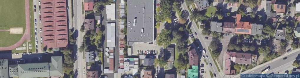 Zdjęcie satelitarne Powstańców Warszawy ul.