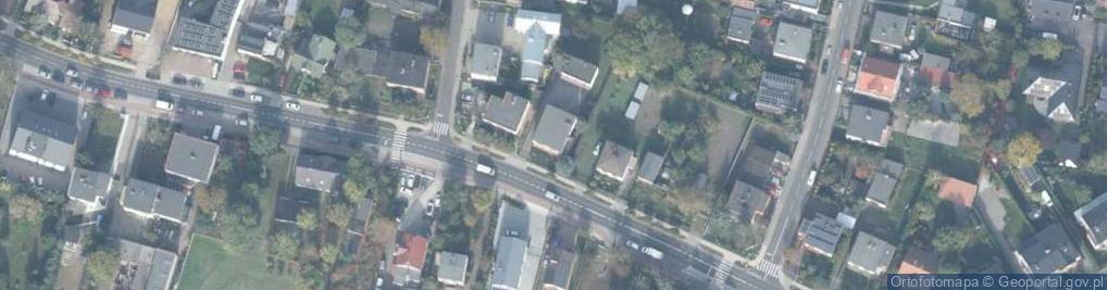 Zdjęcie satelitarne Poznańska ul.
