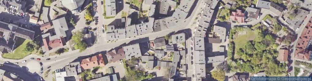 Zdjęcie satelitarne Powstańców Śląskich ul.