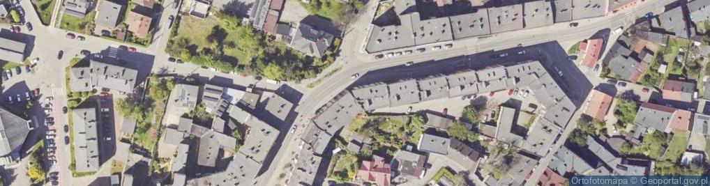 Zdjęcie satelitarne Powstańców Śląskich ul.