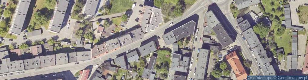 Zdjęcie satelitarne Powstańców Śląskich ul.