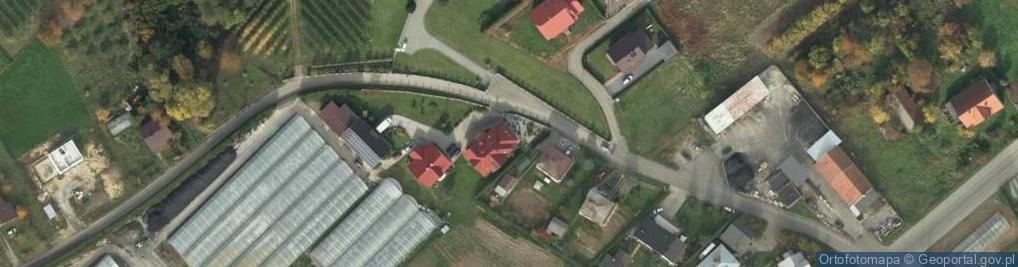 Zdjęcie satelitarne Pod Rachowem ul.