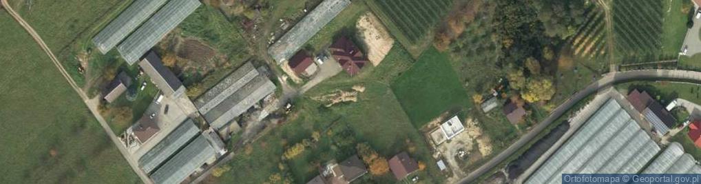 Zdjęcie satelitarne Pod Rachowem ul.