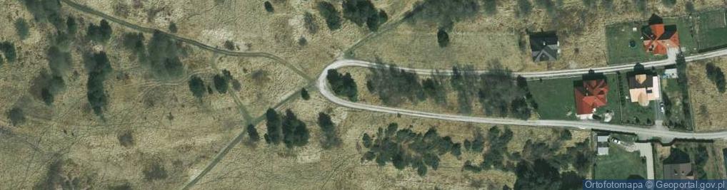 Zdjęcie satelitarne Podzamcze ul.