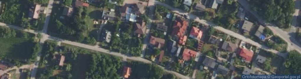 Zdjęcie satelitarne Poprzeczna ul.