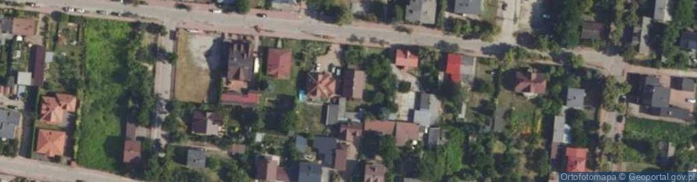 Zdjęcie satelitarne Powstańców ul.