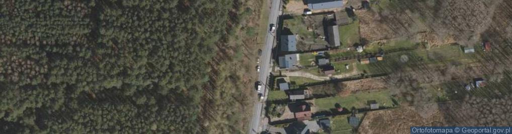 Zdjęcie satelitarne Pod Grotami ul.