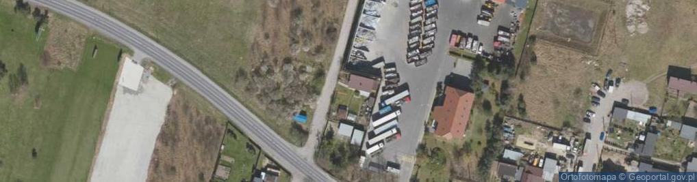 Zdjęcie satelitarne Północna ul.
