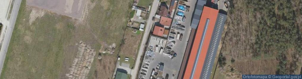 Zdjęcie satelitarne Północna ul.