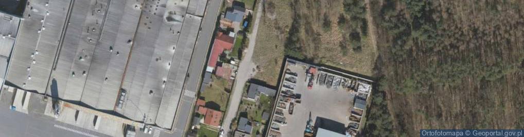 Zdjęcie satelitarne Północna ul.