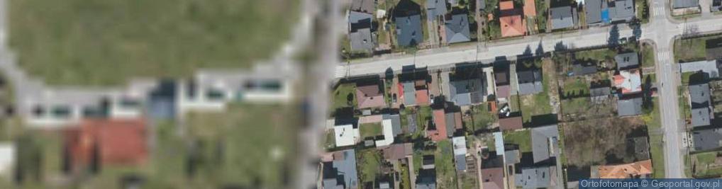 Zdjęcie satelitarne Pomorska ul.